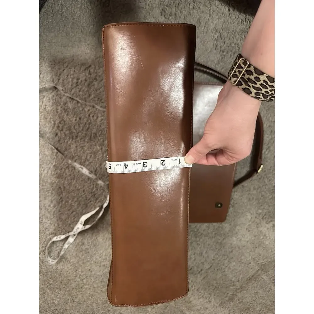 Women's Briefcase Vegan Leather 15.6 inch Laptop Bag for Work Computer Feminine